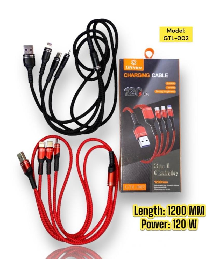 3 In 1 Mobile Charging Cable
